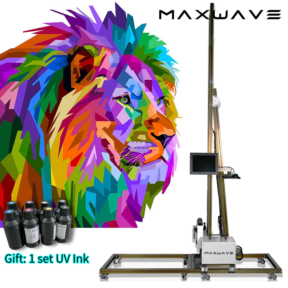 Portable Directly Printing On Floor Printer 4 Meter Wall Glass UV Floor Printer Wall Inkjet Printer Machine indoor outdoor