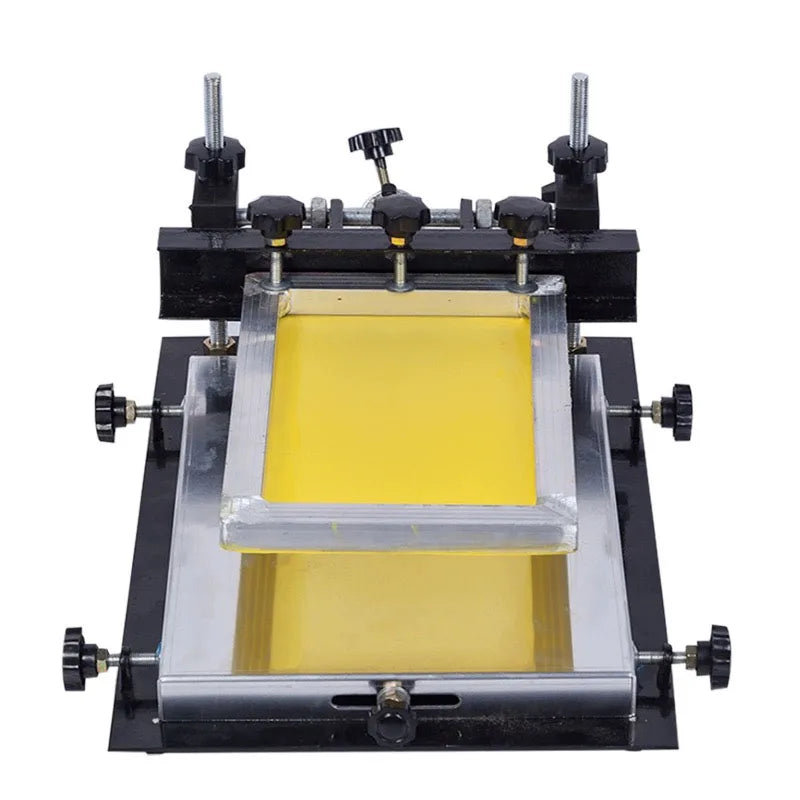 Silk Screen Printing Table, Manual Hot Stamping Table Solder Silk Screen Printing Machine, Manual Universal Fine-Tuning Printer