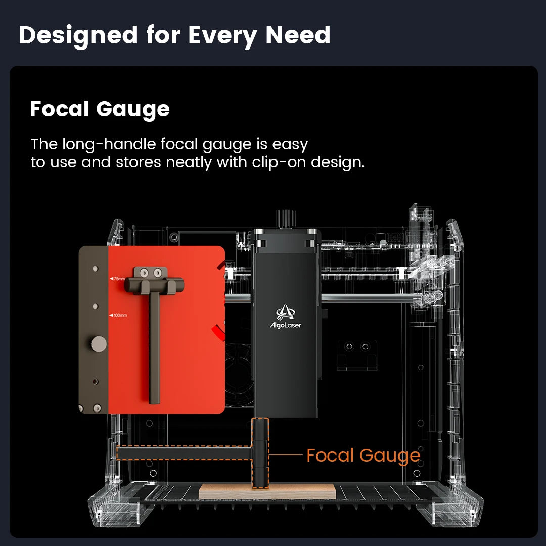 AlgoLaser Mini Portable Laser Engraver DIY Touch Screen Machine Painted Dog Tag Paper Leather Wooden Plastic Logo CNC Machine