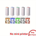 Wireless Mini Photo Thermal Printer | Mobile App, USB Charging, Suitable for Thermal Paper, Photos and Notes | Office,57*25mm