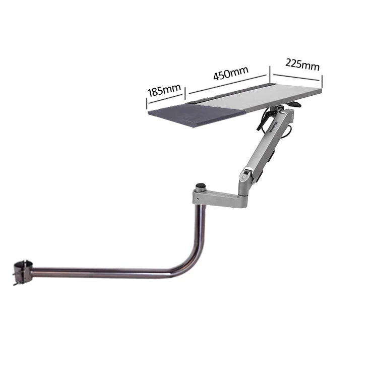 D-MOUNT OK5030 OK5010 Multi functional laptop tray holder around chair legs lazy office stand keyboard foldable plate mount