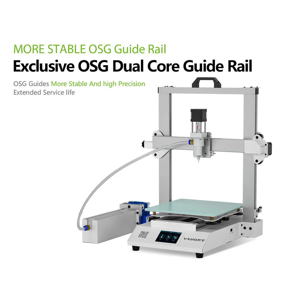 2024 Tronxy Ceramic Clay 3d Printer Moore 2 Pro Exclusive OSG Dual Core Guide Rail High Quality Print 32 Bit Silent Mainboard