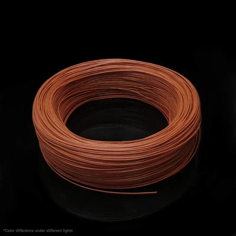 1/5M UL1332 PTFE Wire FEP Plastic Insulated 28/26/24/22/20/18/16/14/13/12/10AWG For 3D Printer High Temperature Electron Cable
