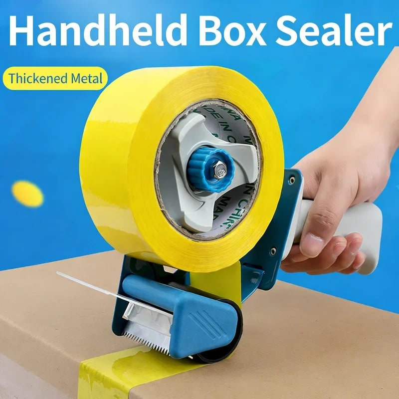 5cm Heavy Duty Tape Dispenser - Manual Packing Machine with Cutter for Office, Shipping & Warehouse Sealing