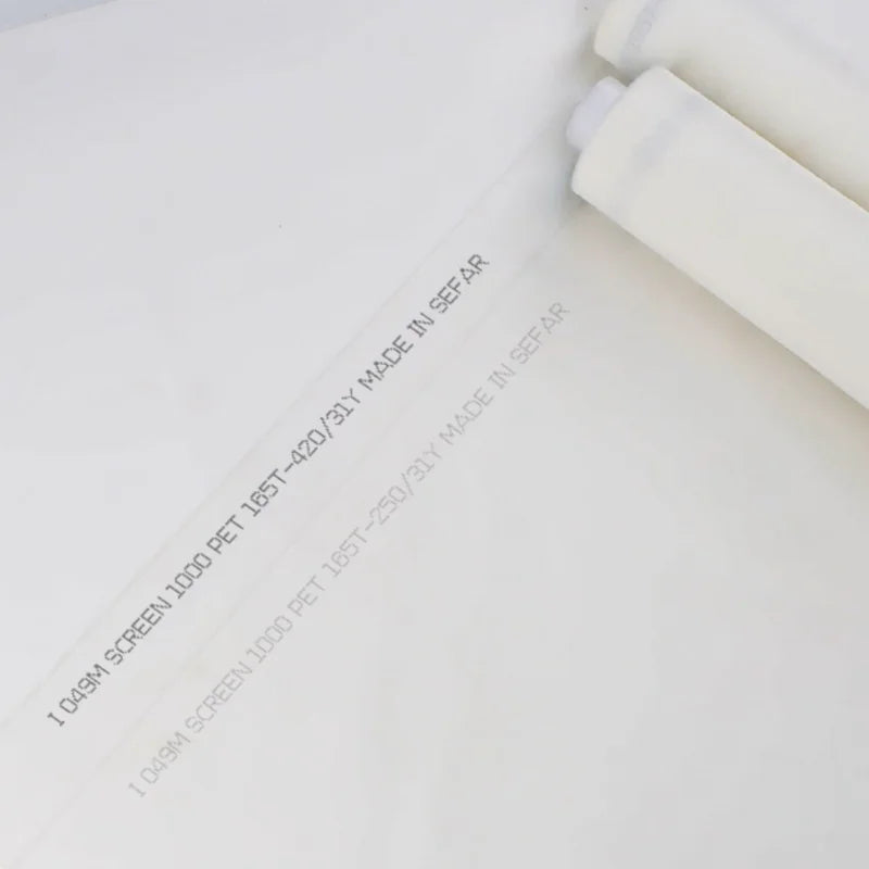 3 Meters Polyester Screen Printing Mesh White Silk Screen Printing Mesh Fabric High Tension Mesh Stencil Making Inks Parts