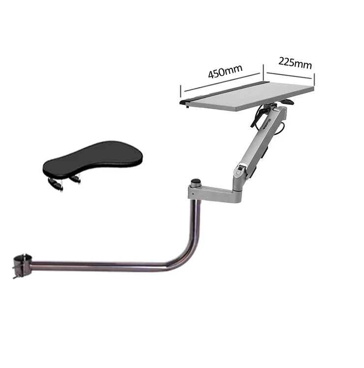 D-MOUNT OK5030 OK5010 Multi functional laptop tray holder around chair legs lazy office stand keyboard foldable plate mount