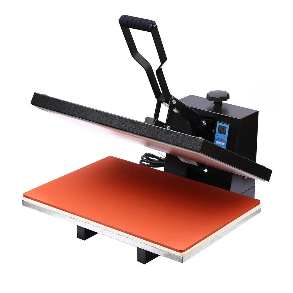 38X38 heat transfer machine flat pressure heat transfer machine clothes T-shirt logo printing manual hot press machine