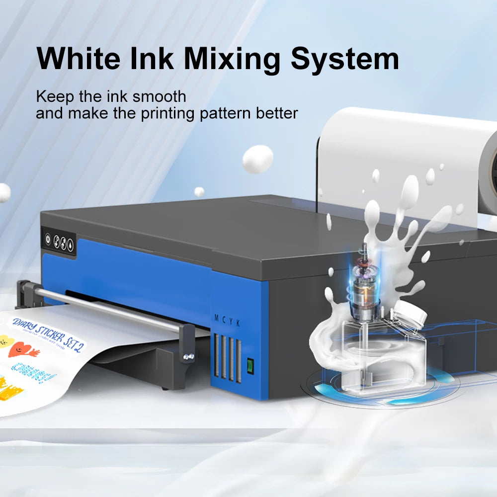 A3 DTF Printer For Epson XP600 Impresora dtf a4 with Roll Feeder Direct to Film Transfer Printer Clothes tshirt Printing Machine