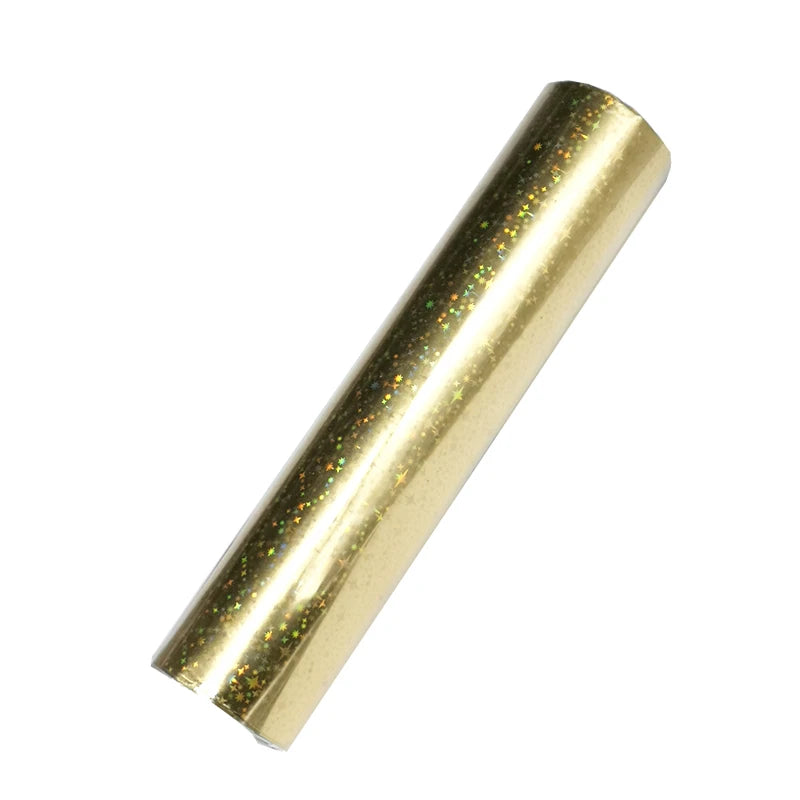 80M/Roll Gold Silver Hot Stamping Foil Paper Rolls for Laminator Laminating Heat Transfer on Laser Printer Diy Card Craft Paper