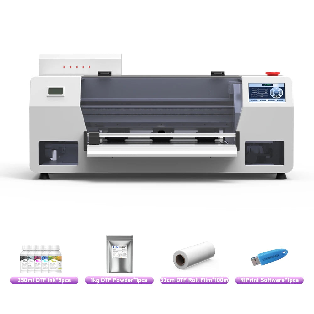 A3 DTF Printer i3200HD Print Head impresora dtf Directly to Film Transfer Printer For Textile Clothes T shirt Printing Machine