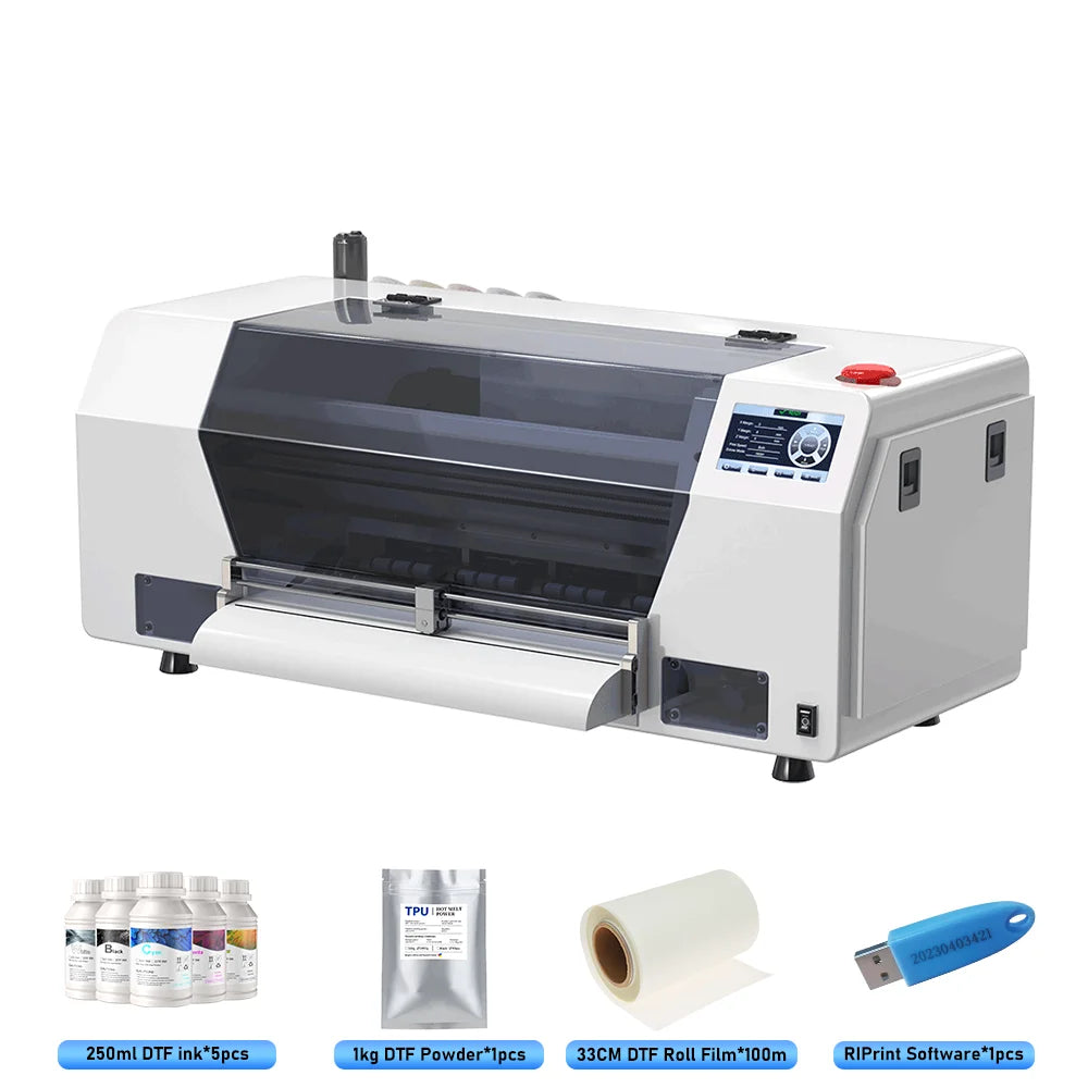 A3 DTF Printer For Epson XP600 Directly to Film Transfer Printer impresora dtf For textil Fabric T shirt Printing Machine 13inch