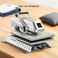 Topjlh Sublimation Wigwag Flat Heat Press Machine T Shirt Phone Case Print Plain Easy Operate Suitable Variety of Flat Products