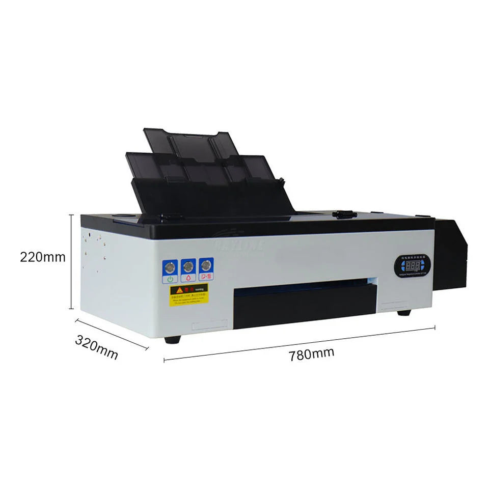 A3 T-shirt DTF-printer Supplier XP600 Print head DTF Transfer PET Film Vinyl Digital Printers for Clothing