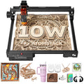 ATOMSTACK A10 Pro V2 Laser Engraving Wood Machine 12W CNC DIY high speed Laser Printer Cutter Engraver 410*380mm Engraver Area