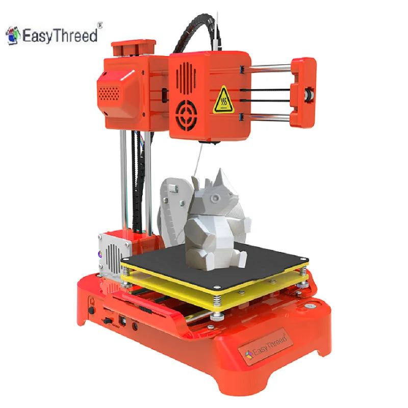 EasyThreed Mini 3D Printer K9 Toys And Models Printing For Kids Gift Designers And DIY 3D Printer K7 Kit Machine FDM Blue Black