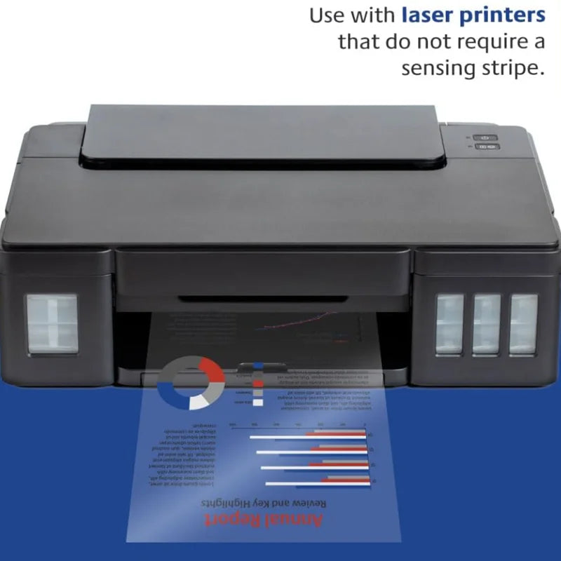50 Sheets Laser Film Paper A3 A4 Transparent Film for Laser Printer Silk Screen PrintingFilm Sheets for Overhead Projector