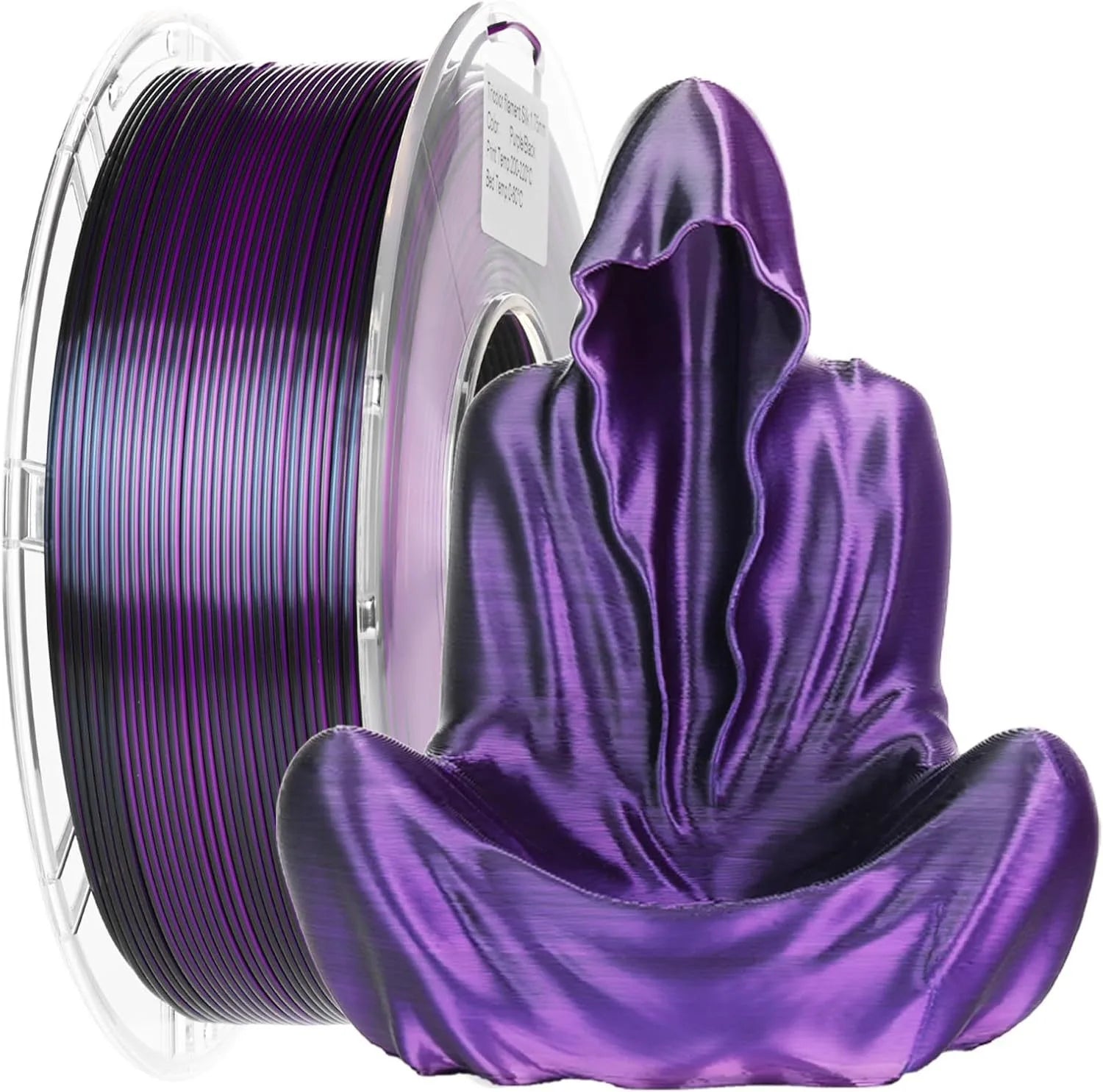 1kg 3D printer PLA silk filament 1.75mm multi-color silk texture smooth gradient effect material FDM printer consumables