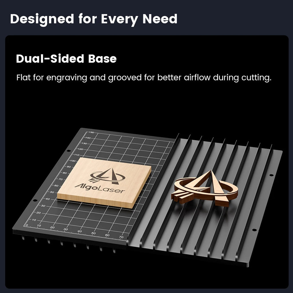 AlgoLaser Mini Portable Laser Engraver DIY Touch Screen Machine Painted Dog Tag Paper Leather Wooden Plastic Logo CNC Machine