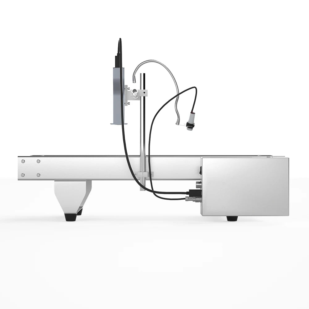 Willita Online TIJ Inkjet Printers with Conveyor Belt All in One For Barcode Expiry Date QR Code Logo Continuous Coding Machine