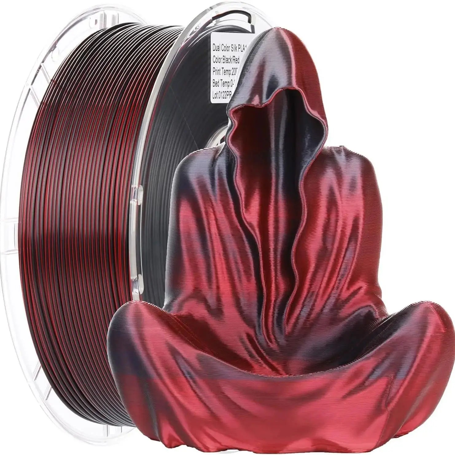 1kg 3D printer PLA silk filament 1.75mm multi-color silk texture smooth gradient effect material FDM printer consumables